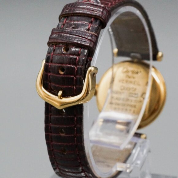CARTIER Vendome 18kt MINT Condition Ladies Watch main image 5